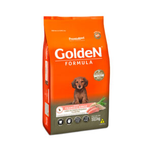 Ração Golden Fórmula Mini Bits para Cães Filhotes de Porte Pequeno Sabor Frango e Arroz 10,1kg
