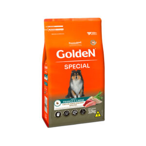 Ração Golden Special para Cães Adultos de Porte Pequeno Sabor Frango e Carne 3kg