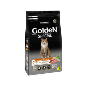 Ração Golden Special para Gatos Adultos Sabor Frango e Carne 3kg
