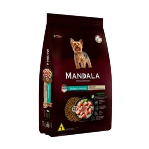 Ração Mandala para Cães de Porte Pequeno e Mini Sabor Frango e Cereais 10,1kg