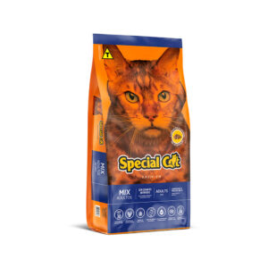 Ração Special Cat Mix para Gatos Adultos Sabor Carne 10,1kg