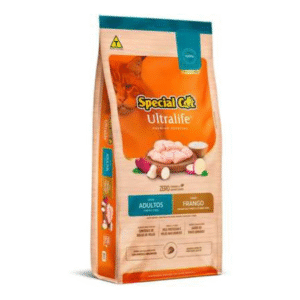 Ração Special Cat Ultralife para Gatos Adultos Sabor Frango e Arroz 10,1kg