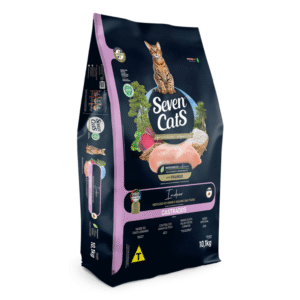 Seven Cats para Gatos Castrados Sabor Salmão 10,1kg