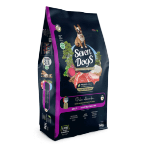 Seven Dogs para Cães Adultos de Raças Pequenas Sabor Cordeiro e Arroz 10,1kg
