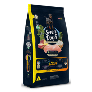 Seven Dogs Active Adultos Sabor Frango e Batata Doce 14kg