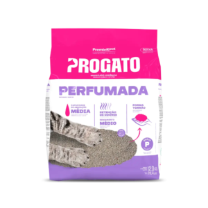 Areia Higiênica Progato Perfumada 10kg