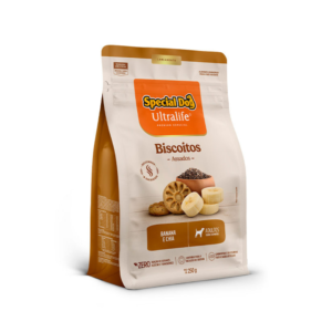 Biscoito Special Dog Ultralife para Cães Adultos Sabor Banana e Chia 250g
