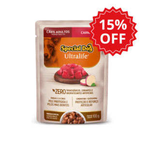 Sachê Special Dog Ultralife para Cães Adultos Carne 100g