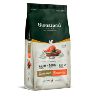 Ração Bionatural para Gatos Castrados Sabor Salmão 20kg