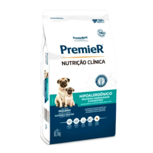 Ração Premier Nutrição Clínica Hipoalergênico Cães Raças Pequenas Proteína Hidrolisada 10,1kg